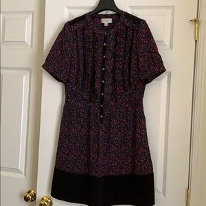 Coach Floral Ruffle Dress